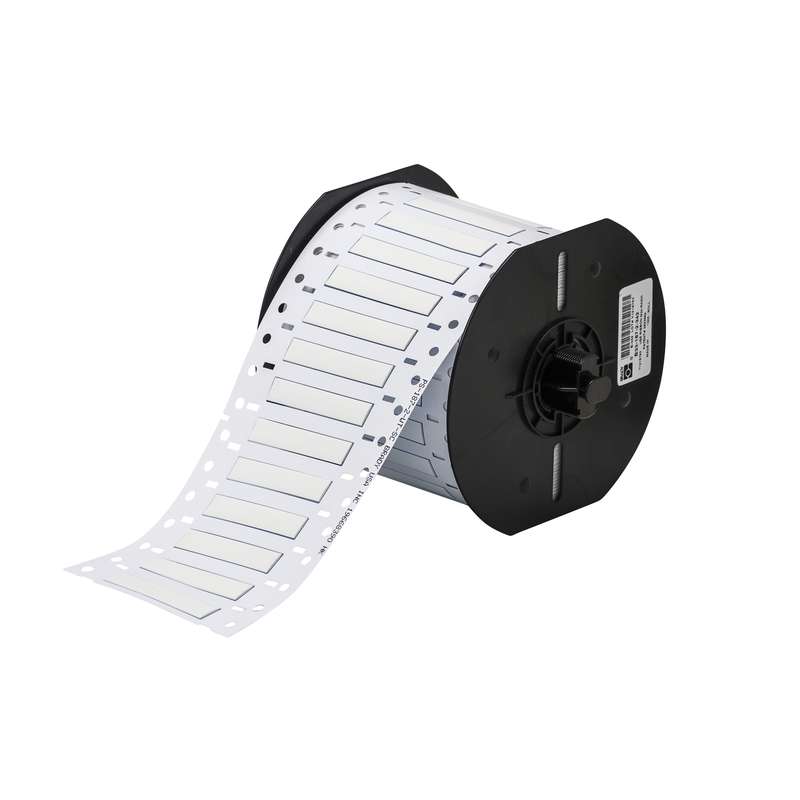 B33 Series PermaSleeve PVDF Wire Marking Sleeves, White, B-345,0.187 x 2 in, 10-16 AWG